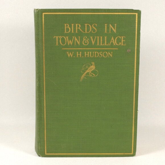 Antique Book "Birds in Town & Village" by W H Hudson, 1920, E P Dutton 1st Ed. - Picture 1 of 9